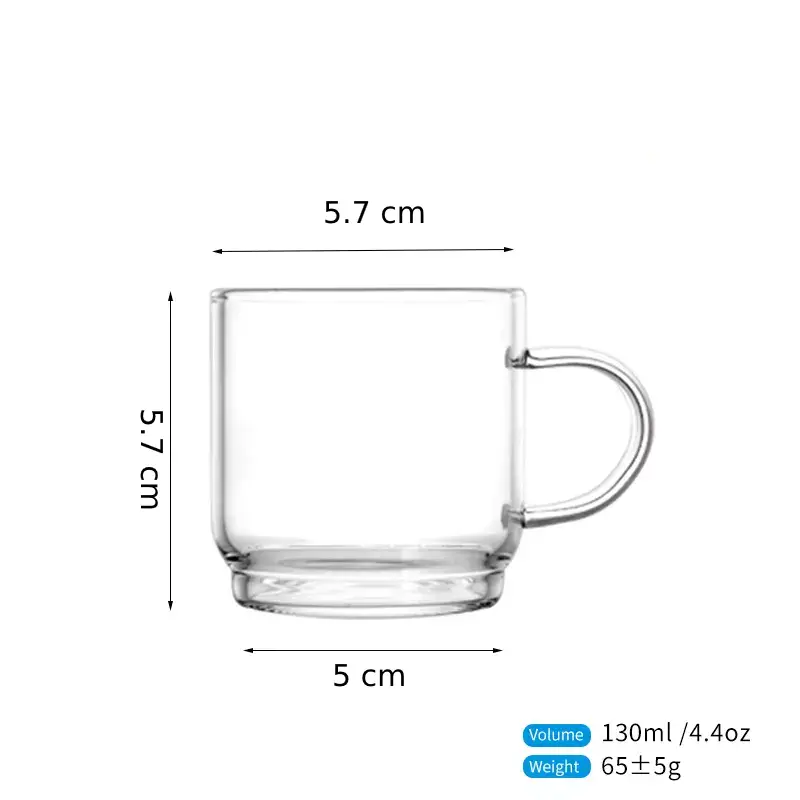 فنجان شیشه ای (DELI) دلی 130 میلی لیتر یک عددی